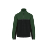 Veste micropolaire bicolore Black / ForestGreen Veste micropolaire bicolore Black / ForestGreen
