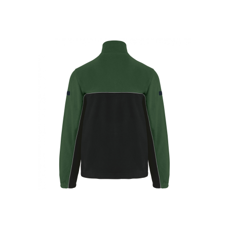Veste micropolaire bicolore Black / ForestGreen Veste micropolaire bicolore Black / ForestGreen