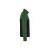 Veste micropolaire bicolore Black / ForestGreen Veste micropolaire bicolore Black / ForestGreen