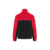 Veste micropolaire bicolore Black / Red Veste micropolaire bicolore Black / Red
