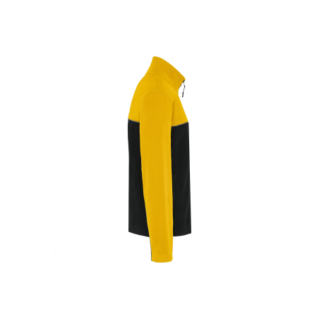 Veste micropolaire bicolore Black / Yellow Veste micropolaire bicolore Black / Yellow