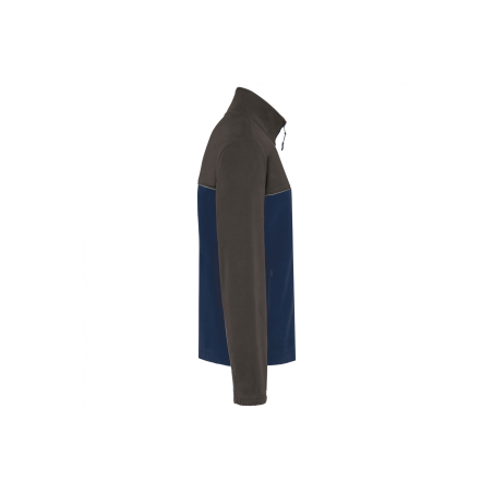 Veste micropolaire bicolore Navy / Dark Grey Veste micropolaire bicolore Navy / Dark Grey