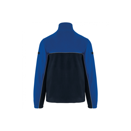 Veste micropolaire bicolore Navy / Royal Blue Veste micropolaire bicolore Navy / Royal Blue