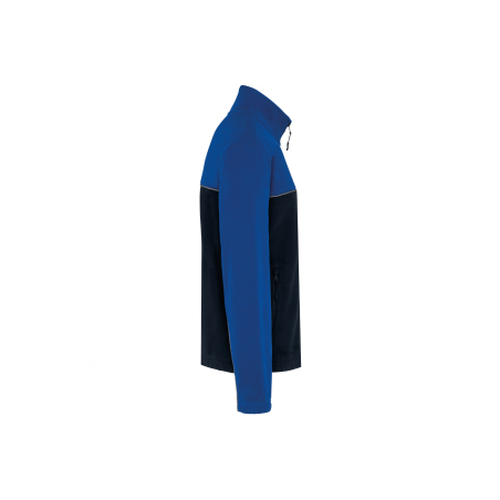 Veste micropolaire bicolore Navy / Royal Blue Veste micropolaire bicolore Navy / Royal Blue