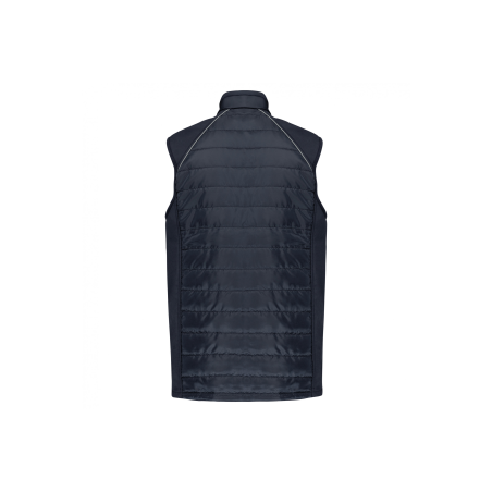 Bodywarmer bi-matière Navy / Silver Bodywarmer bi-matière Navy / Silver