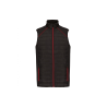 Bodywarmer bi-matière Black / Red Bodywarmer bi-matière Black / Red