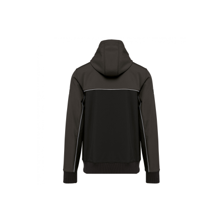 Veste softshell 3 couches bicolore Black / Dark Grey Veste softshell 3 couches bicolore Black / Dark Grey