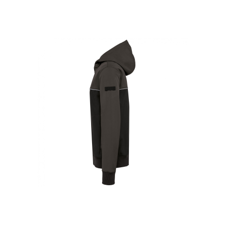 Veste softshell 3 couches bicolore Black / Dark Grey Veste softshell 3 couches bicolore Black / Dark Grey