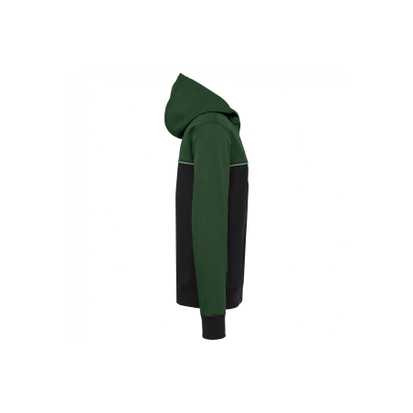 Veste softshell 3 couches bicolore Black / Forest Green Veste softshell 3 couches bicolore Black / Forest Green