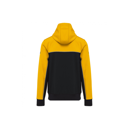 Veste softshell 3 couches bicolore Black / Yellow Veste softshell 3 couches bicolore Black / Yellow