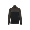 Sweat-shirt col zippé Black / Dark Grey Sweat-shirt col zippé Black / Dark Grey