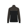Sweat-shirt col zippé Black / Dark Grey Sweat-shirt col zippé Black / Dark Grey