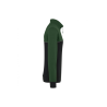 Sweat-shirt col zippé Black / Forest Green Sweat-shirt col zippé Black / Forest Green