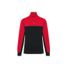 Sweat-shirt col zippé Black / Red Sweat-shirt col zippé Black / Red