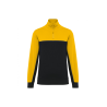 Sweat-shirt col zippé Black / Yellow Sweat-shirt col zippé Black / Yellow