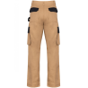 Pantalon de travail bicolore Camel / Black Pantalon de travail bicolore Camel / Black