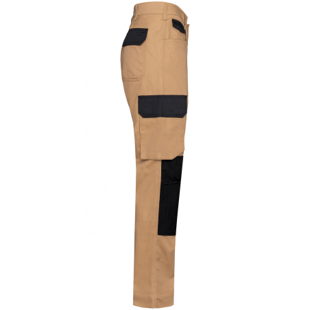 Pantalon de travail bicolore Camel / Black Pantalon de travail bicolore Camel / Black