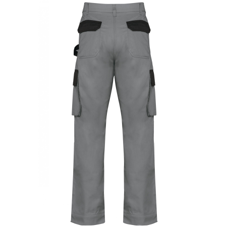 Pantalon de travail bicolore Silver / Black Pantalon de travail bicolore Silver / Black