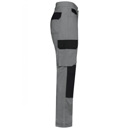 Pantalon de travail bicolore Silver / Black Pantalon de travail bicolore Silver / Black