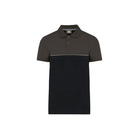 Polo bicolore Black / Dark Grey Polo bicolore Black / Dark Grey