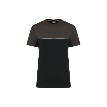 T-shirt bicolore MC unisexe écoresponsable T-shirt bicolore MC unisexe écoresponsable