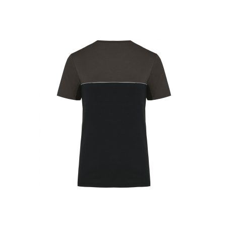 T-shirt bicolore MC unisexe écoresponsable T-shirt bicolore MC unisexe écoresponsable