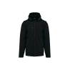 Veste Softshell à capuche manches amovibles Black Veste Softshell à capuche manches amovibles Black