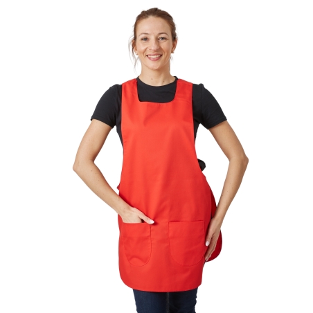 Tablier chasuble rouge Tablier chasuble rouge