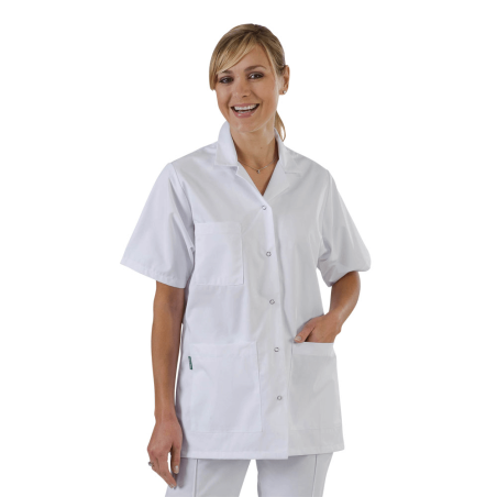 Tunique medical col tailleur Blanche Tunique medical col tailleur Blanche