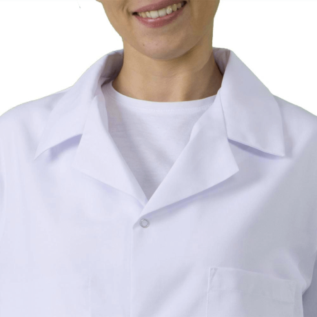 Blouse Blanche De Travail 100% Coton PBV - Sen Boutique Sécurité