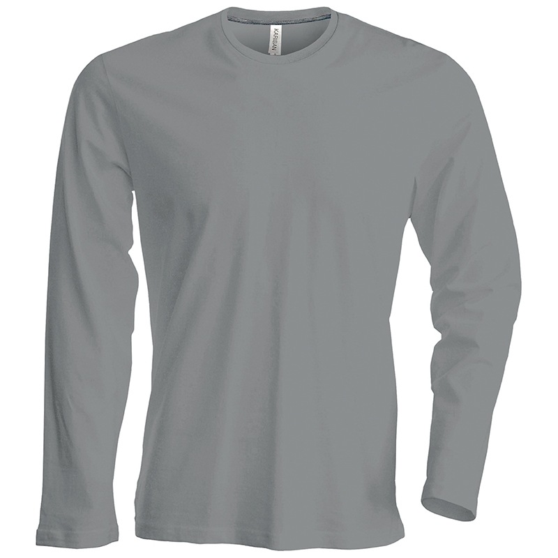 Kilimanjaro Gris - T-shirt manches longues 100% Coton BIO