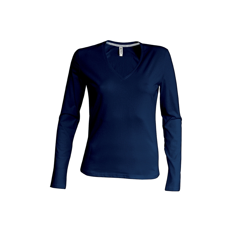 Tee-shirt Femme CORGI Brodé - Taille 2XL, Violet, Col V, Manches Courtes - Neuf Sans étiquette