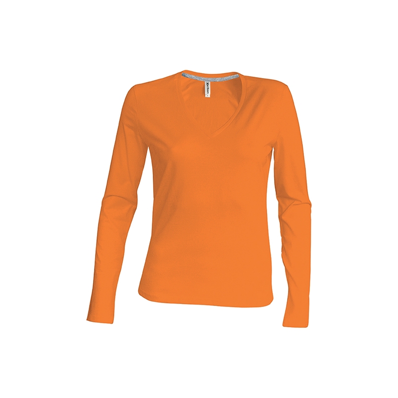 t shirt femme orange