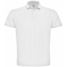 Polo Blanc Manches courtes avec Broderie texte coté Coeur Polo Blanc Manches courtes avec Broderie texte coté Coeur