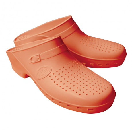 Label Blouse Chaussure de Bloc Abloc Orange pour Bloc opératoire Style Sabot de Bloc Orange 