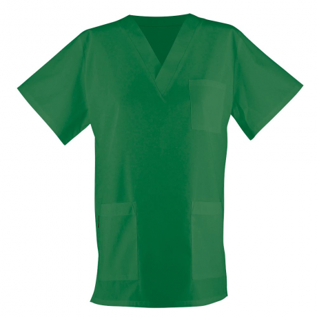Blouse vétérinaire et médicale Coupe américaine coloris vert - label-blouse .net
