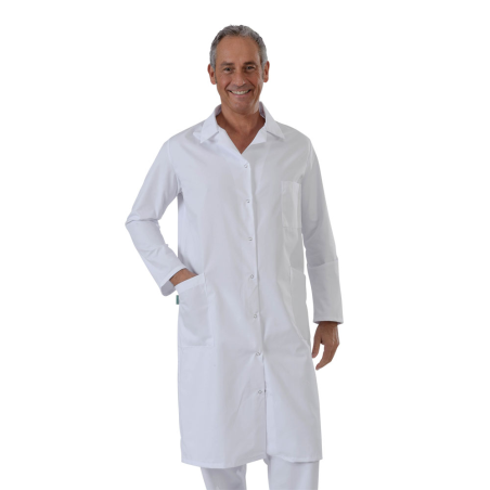 Blouse Blanche chimie manches longues col V Mixte Blouse Blanche chimie manches longues col V Mixte