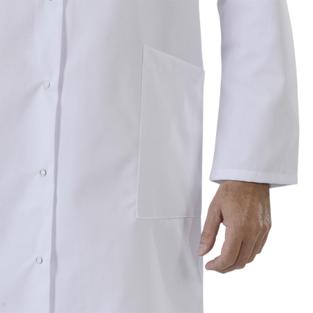 Blouse Blanche chimie manches longues col V Mixte Blouse Blanche chimie manches longues col V Mixte