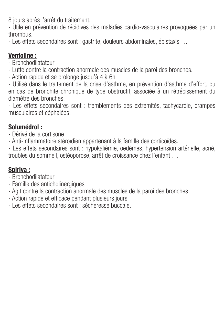 Fiche de révision BPCO : cours et fiche IDE (définition, signes, prise en charge) — page 4