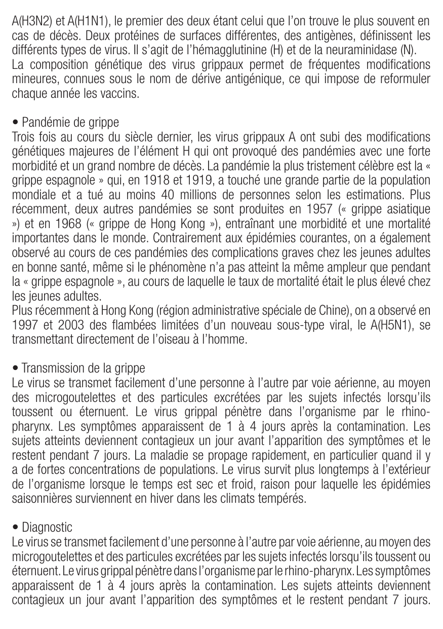 Fiche de révision Grippe : cours et fiche IDE (définition, signes, prise en charge) — page 2