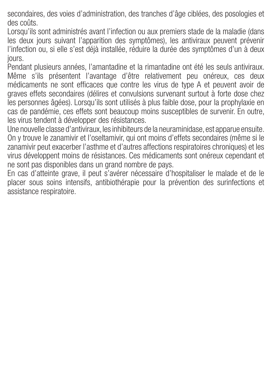 Fiche de révision Grippe : cours et fiche IDE (définition, signes, prise en charge) — page 4
