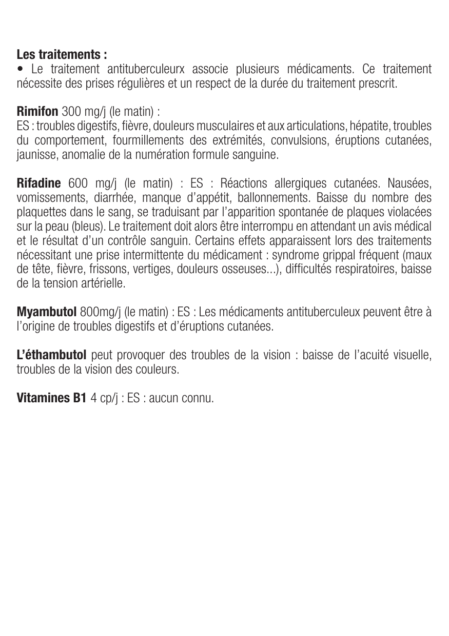 Fiche de révision Tuberculose : cours et fiche IDE (définition, signes, prise en charge) — page 3