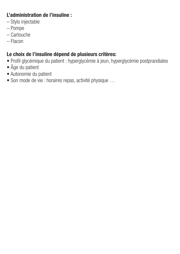 Fiche de révision Les insulines : fiche IDE de pharmacologie (indications, surveillance) — page 2