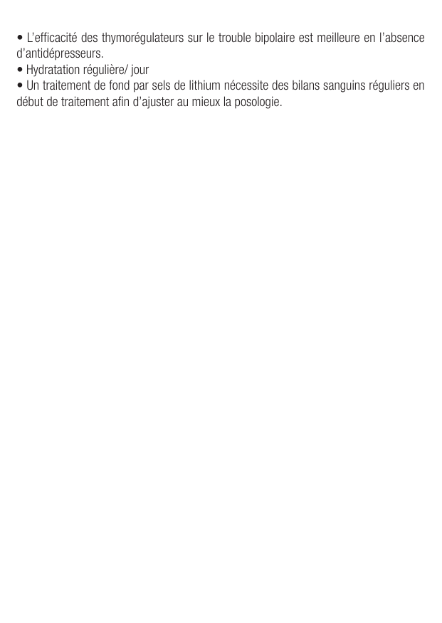 Fiche de révision Les thymoregulateurs : fiche IDE de pharmacologie (indications, surveillance) — page 2