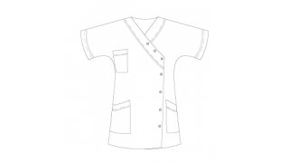 Modèle VANESSA - Blouses et tenues médicales et esthéticiennes