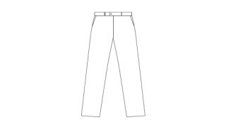 Modèle PITT - Pantalons de costume pour homme