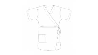 Modèle TOKYO - Tuniques et Kimonos esthéticienne
