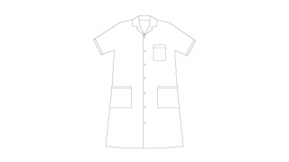 Modèle GRAZIELLA - Blouses médicales manches courtes