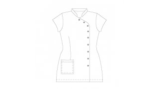 Modèle MAO - Blouses médicales col MAO