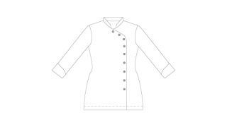 Modèle WOCO - Vestes de cuisine pour femme